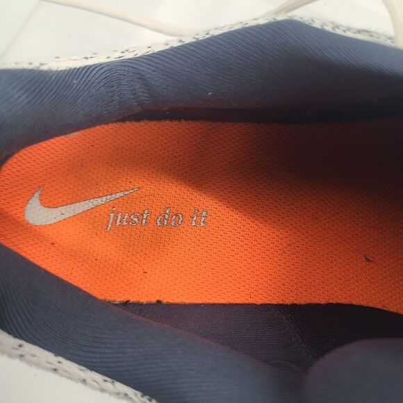 Men's Nike Air Winflo 11 Shoes Total Orange-Thunder Blue Size 14 FJ9509-103 - Picture 8 of 9